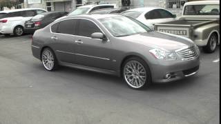 877-544-8473 20 Inch Merceli M45 Wheels Silver Chrome Lip Wheels Infiniti M35 Rims Free Shipping