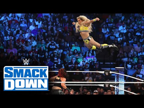 Charlotte Flair takes on Bayley in a fierce showdown: SmackDown highlights, Sept. 29, 2023