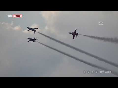 Türk Yıldızları 'Malazgirt' ve 'Büyük Taarruz' için uçtu 1 Manşet Türk Yıldızları 'Malazgirt' ve 'Büyük Taarruz' için uçtu