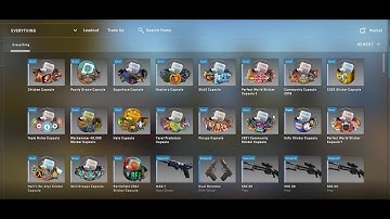 One of every sticker capsule! (from the in game store)