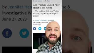 Anti-Vaxxers Stalked Peter Hotez at His Home?!