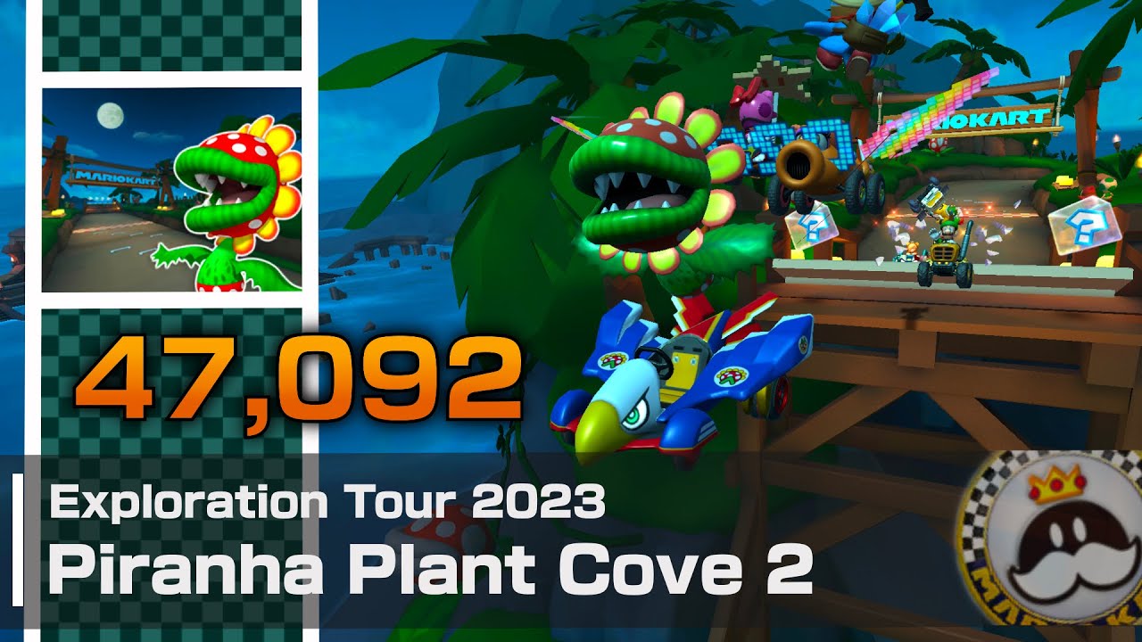 214 ACTIONS! BOOMBOX & DOUBLE COIN FRENZY! 47.0K Piranha Plant Cove 2