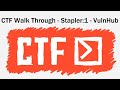 CTF Walk Through - Stapler : 1 - VulhHub | Ethical Hacking | Mobile Hacking | Web & Wifi hacking |