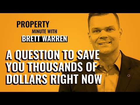 A Question to save you thousands of dollars right now