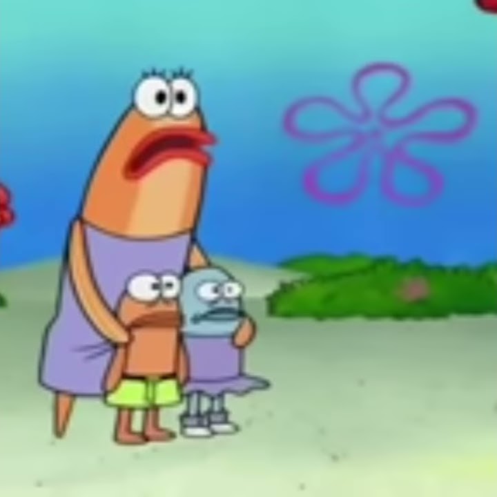 musang yang telanjang #spongebob