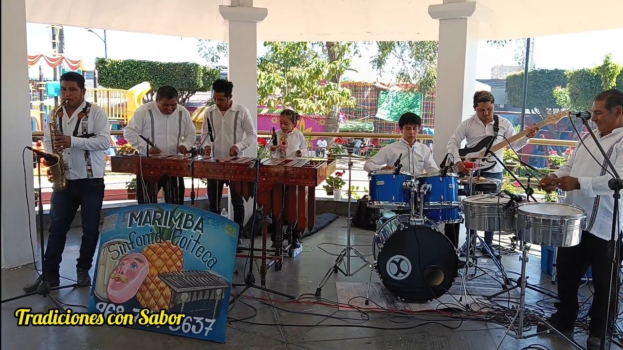 Marimba Sinfonía Coiteca en parque de Berriozábal Chiapas Domingo 25 de Enero 2026