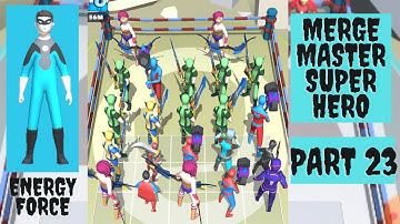 Merge Master - Super Hero | Level 142 | Gameplay #23 in hindi