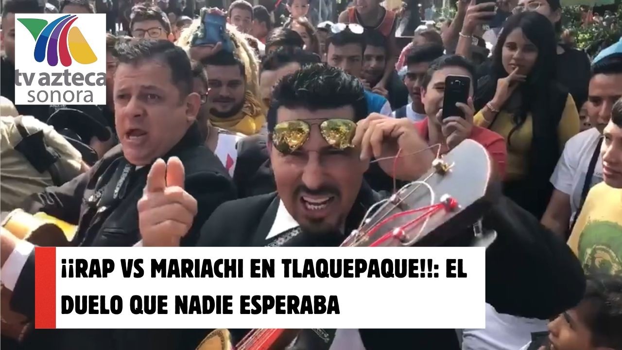 Mariachi Vs Rapper ¡RAP VS MARIACHI EN TLAQUEPAQUE!El duelo que nadie esperaba - YouTube