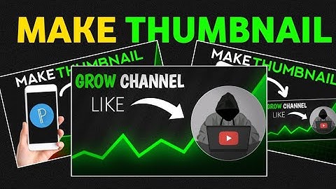 How To make thumbnail like @decodingyt  😎 (full guide)