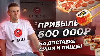 Франшиза доставки суши и пиццы с прибылью 600 000₽ - UP SUSHI