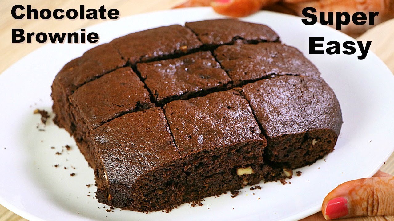 कुकर में चॉकलेट ब्राउनी केक 20 मिनट में | Easy Chocolate Brownie | Brownie Recipe | KabitasKitchen | Kabita Singh | Kabita