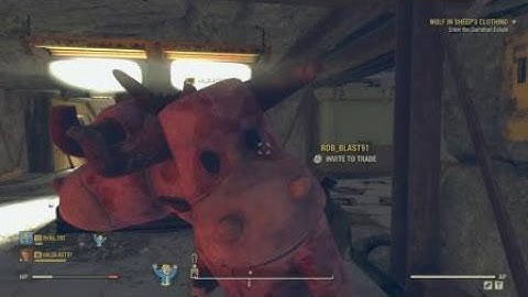 Fallout 76 - When you forget dead robots explode