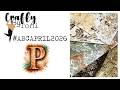 P is for Prints Grungy Gel Plate Backgrounds you need to try #abcapril2026