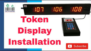 Token display installation Domino