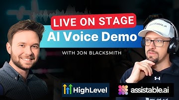 Launching An AI Agency by Speaking on Stage to 500 Agents w/ Jon Blacksmith | Assistable & Highlevel