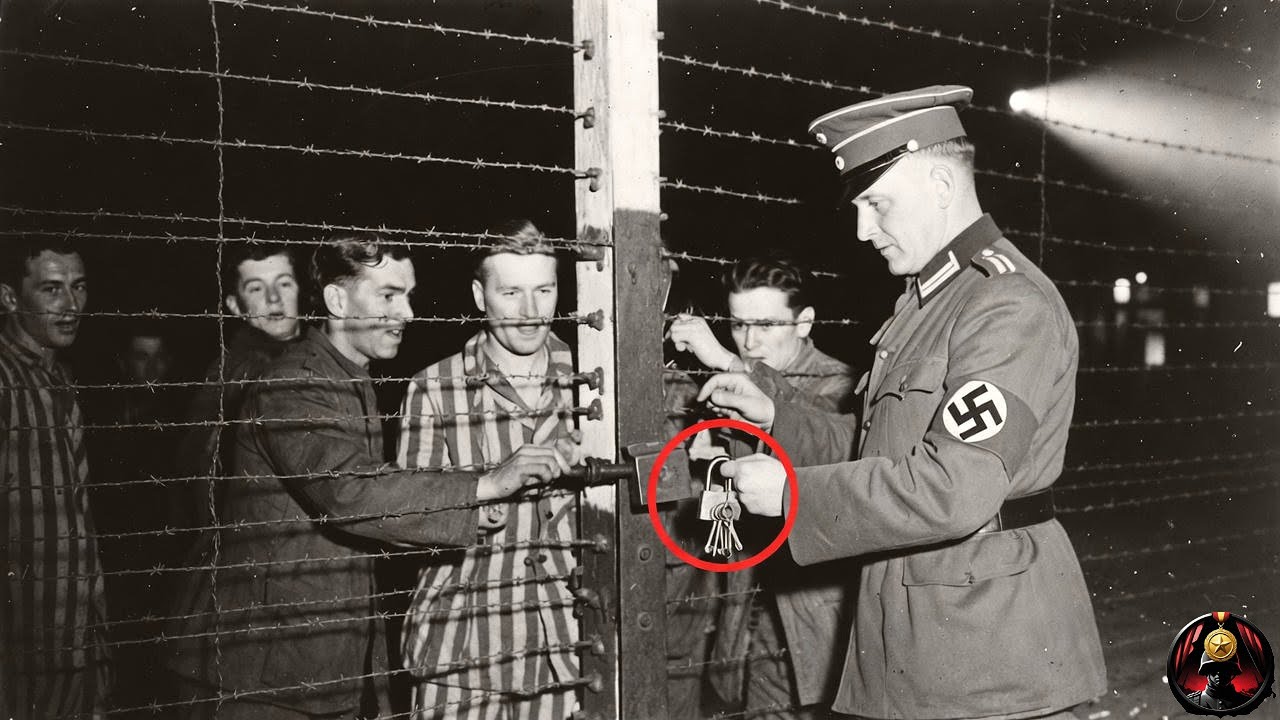 Traitor SS Guard Unlocks Gates Nightly – Helping Prisoners Escape the Camp! WWII Betrayal Exposed