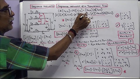UNSYMMETRICAL FAULT CALCULATIONS – PART – 36 – SEQUENCE NETWORK OF A TRANSMISSION LINE