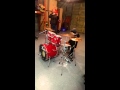 Christmas Surprise (Xavier gets his drums)