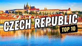 10 Best Places to Visit in Czech Republic 🇨🇿 - 4k Travel Guide