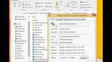Setting Krisan Cafe Server
