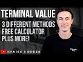 Terminal value for stocks explained top 3 methods