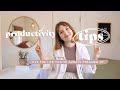 Boost Your Productivity with these Simple Tips // intentional living