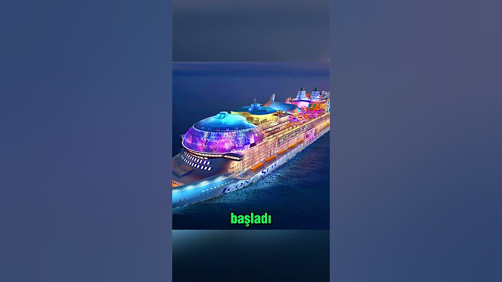 Dünyanın En Büyük Gemisi l Icon Of The Seas