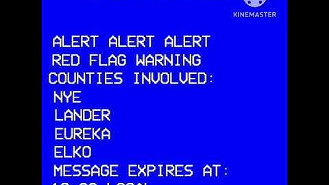 EAS: Red Flag Warning in Nevada