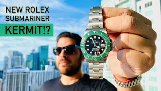 The New 2020 Rolex Submariner Kermit!? - 126610LV Review(Hands On)