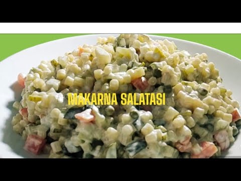 MAKARNA SALATASI TARİFİ Özgün Şef yemek tarifleri MAKARNA SALATASI TARİFİ Özgün Şef yemek tarifleri