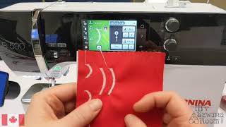 Bernina New User Guide Part 9: Pattern Repeat & Elongation