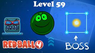 Red Ball 4 Big Green Ball Level 59