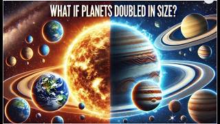What If All the Planets Doubled in Size ?