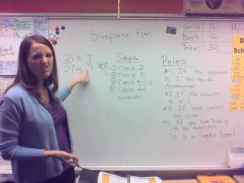 mrs yepiz simplest form youtube what is 6 12 in simplest form