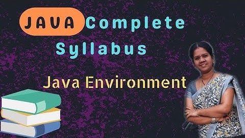 Java Environment || 7 || JAVA COURSE in telugu