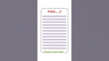 FIND OUT👁️!!👁️#IQtest#Eyetest#Math#Gk #BrainExercise#Puzzle#yt #Quiz#Learn#Reels#Views #Viral#Shorts