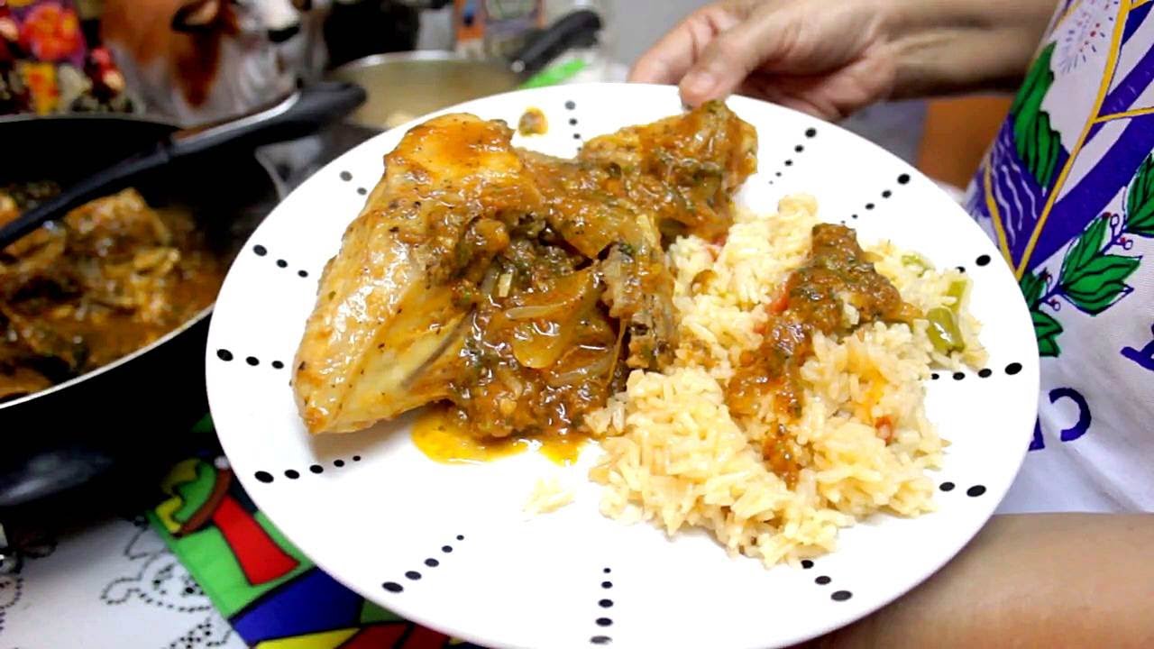 Como Preparar un Riquisimo POLLO GUISADO EN SALSA DE TOMATE