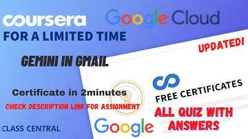 Gemini in Gmail,(week-1) All Quiz Answers.#coursera #quiztime #answers #quiz #mr #course