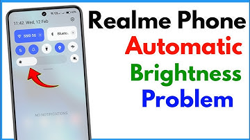 Realme Mobile Auto Brightness Problem | Realme C51 Brightness Up Down Problem