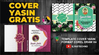 FREE DOWNLOAD DESAIN COVER YASIN FORMAT COREL DRAW X4 | COVER YASIN PART III