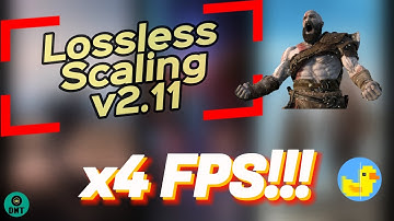 X4 fps with Lossless Scaling v2.11 - New x4 Mode and LSFG 2.3 !