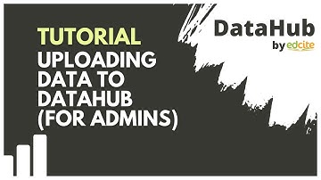 DataHub: Uploading Data to DataHub (for Admins)