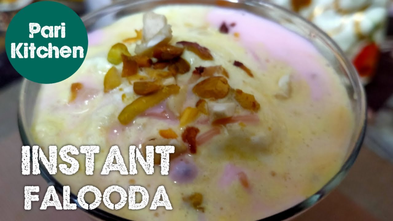 Instant Rose Falooda Mix Falooda Recipe How to make Weikfield
