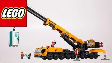 Lego City 60409—Yellow Mobile Construction Crane