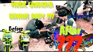REPAINT BODY MOTOR BEAT SANDJAYA 130CC PEMULA DAN 150CC TUNE UP ROAD RACE