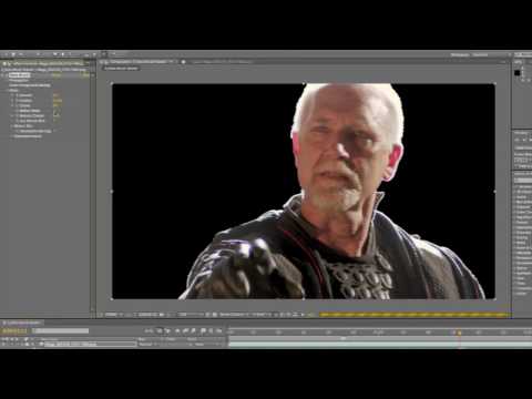 Adobe After Effects CS5- Rotoscope with Rotobrush