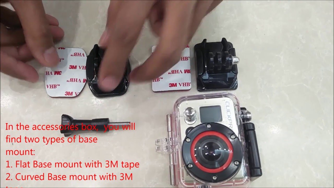 ClickPro Knowhow Part 4 - How to use Flat & Curved Base Mounts