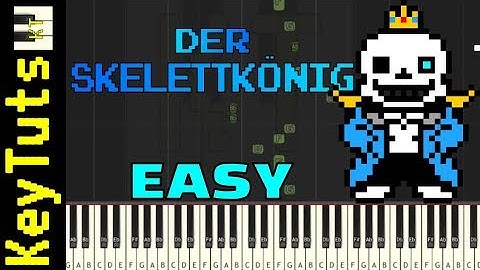 Learn to Play Der Skelettkönig from Storyshift (Undertale AU) - Easy Mode