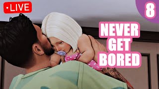 Aging them Up!! | Never Get Bored Challenge #8 | Sims 4 Live Steam