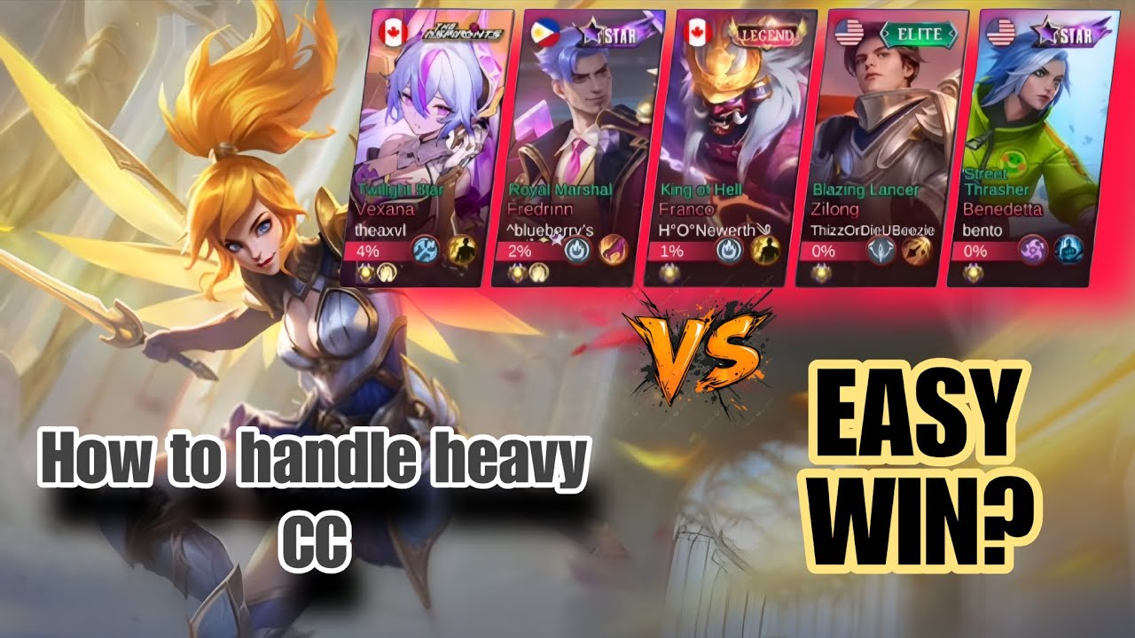 Fanny Counter!!! HOW TO FANNY AGAINST HEAVY CC| High Rank GamePlay